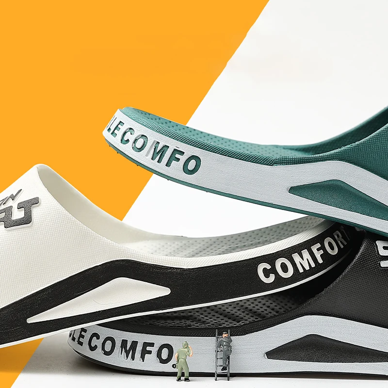 Шлепанцы для мужчин и женщин роскошные сандалии с алфавитом Нескользящие