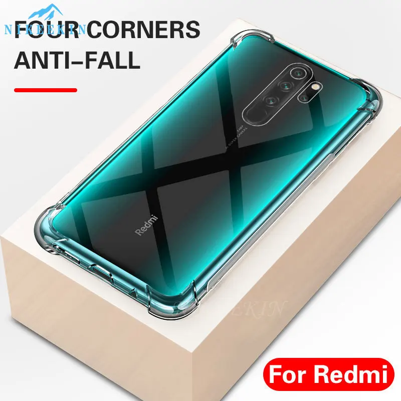 Мягкие силиконовые чехлы для Xiaomi Redmi 9AT 9C NFC 8A 7A 6A прозрачный чехол из ТПУ с