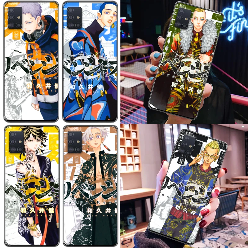 

Tokyo Revengers Atsushi Hinata Takemichi Hanagaki Takemichi Phone Case For Samsung Galaxy A51 5G 4G Coque Soft TPU Cases
