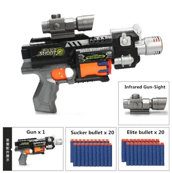 Розовый M4 Электрический взрыв мягкий пуля пистолет костюм для Nerf пули игрушка винтовка пистолет Дартс бластер детский лучший подарок игрушечный пистолет - Цвет: Розовый