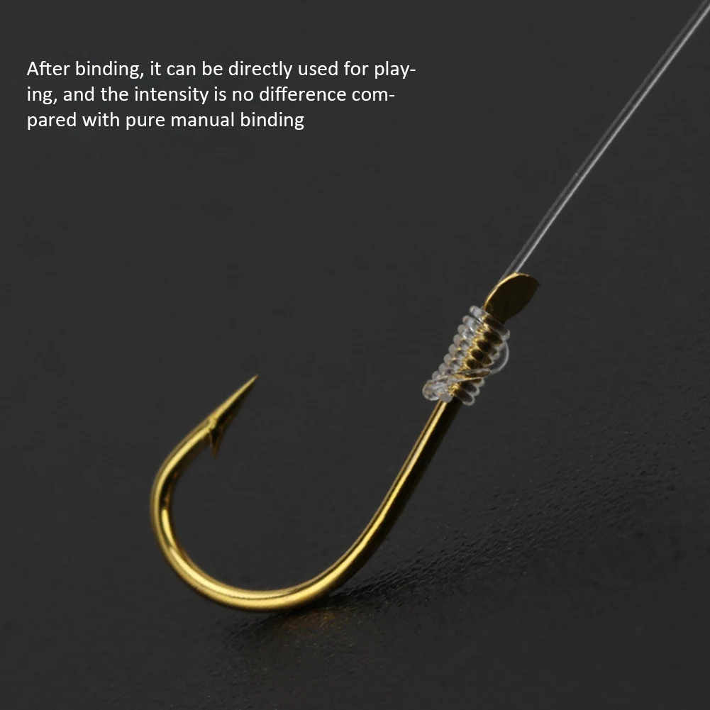 

Portable Electric Automatic Fishing Hook Tier Knot Tool Machine Fast Fish Hooks Line Tying Tyer Device Fishing Tackle Accessory