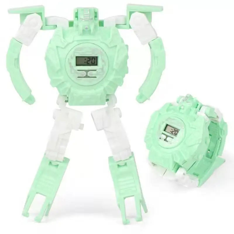 

Children's Deformation Watch Deformation Robot Electronic Watch Toy Early Education and Wisdom Science and Education Learning