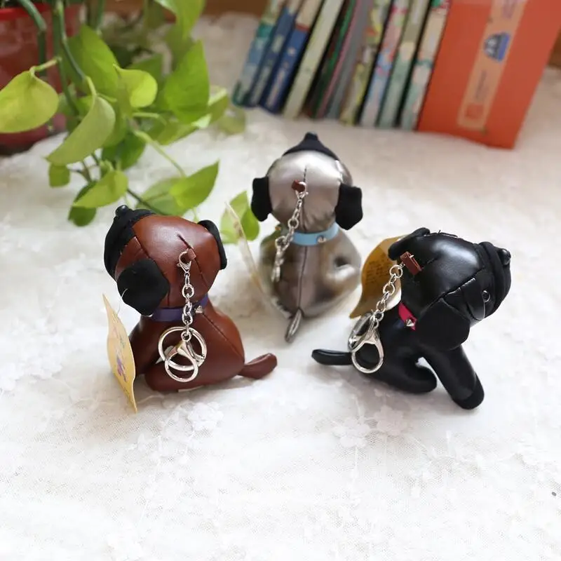 Цепочка для ключей с собакой из искусственной кожи китайский шэр пей брелки