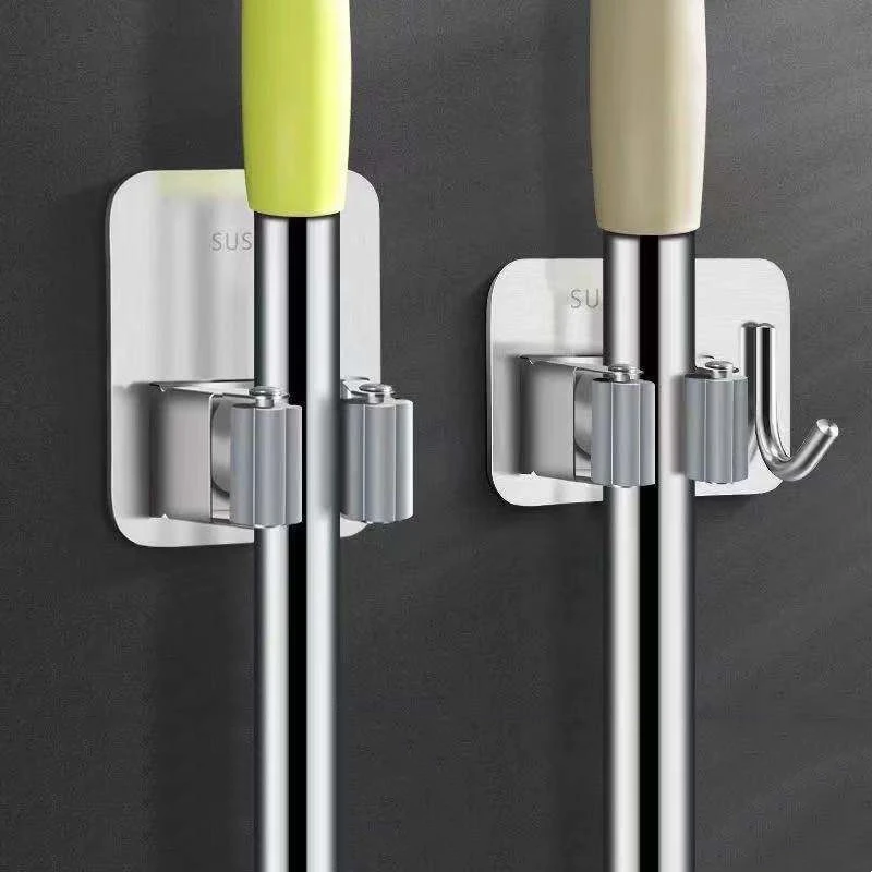 

Настенный органайзер для швабры, держатель, вешалка для щетки, метлы, Кухонное домашнее хранилище для стены