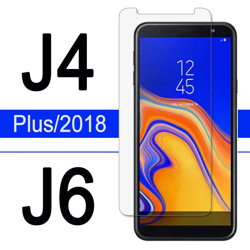 Защитное стекло для samsung J4 J6 J 4 6 Plus протектор экрана на SAM Galaxy J6Plus J4Plus 6J 4J Броня Закаленное стекло пленка