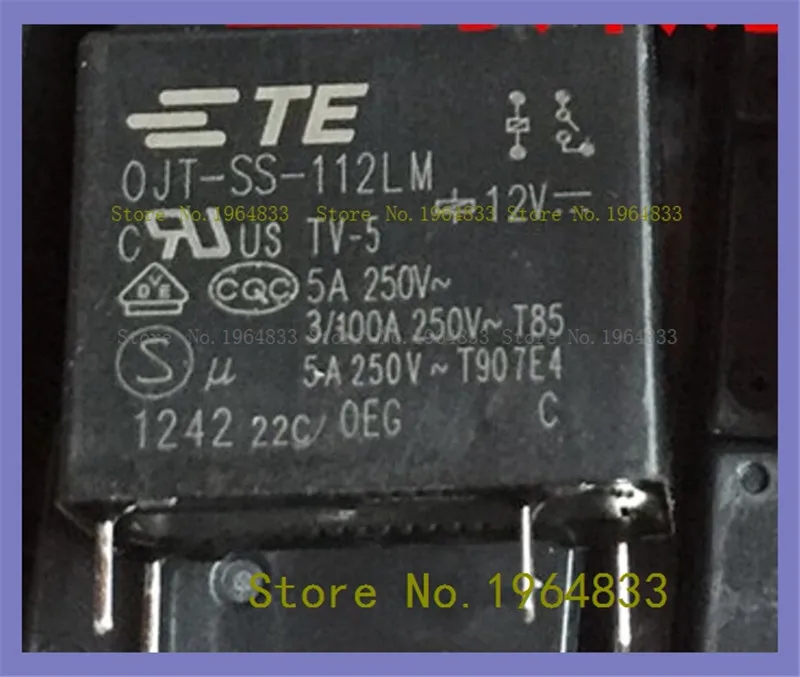 

TE OJT-SS-112LM-12V 5A 4
