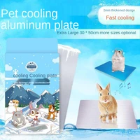 rabbit dragon cat heat sink cooling board aluminum plate pet summer ice pad hamster heat sink heat shield summer supplies