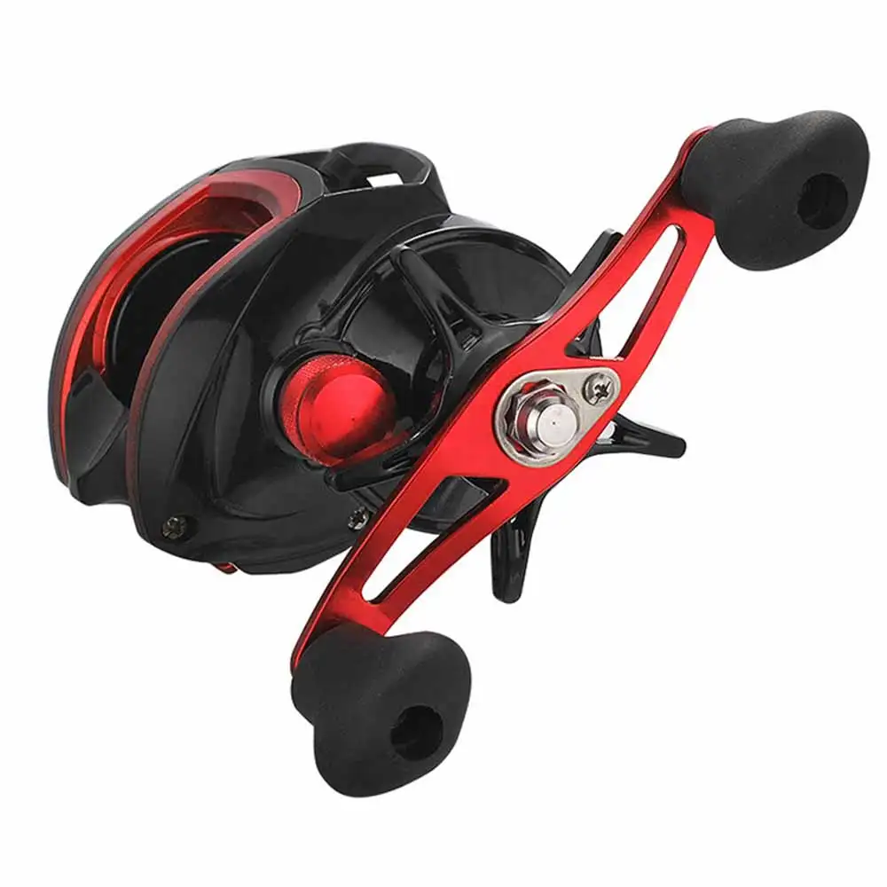 

8KG Max Drag Fishing Reel 7.2:1 Bait Casting Reel Line Spool Saltwater Aluminium Freshwater Area 18 Bearings Fishing Accessories