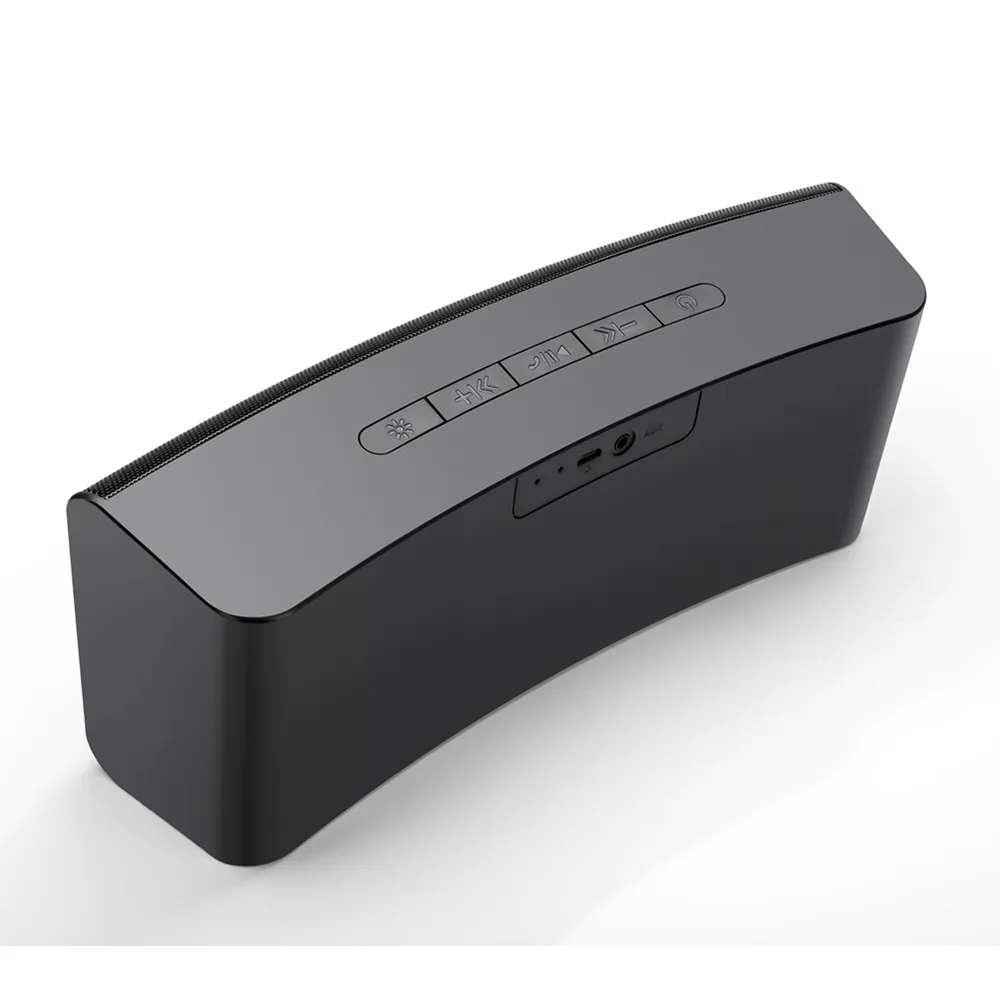 HYASIA светодиодный Bluetooth 5 0 динамик Портативная колонка сабвуфер стерео звук