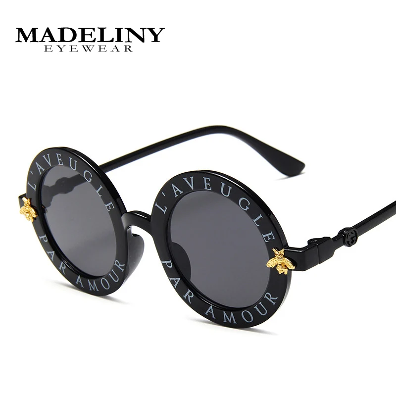 Круглые Солнцезащитные очки для мальчиков и девочек в стиле ретро | Аксессуары