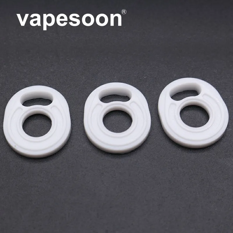 

200pcs High quality vapesoon replacement White Seal O Ring Silicon Ring Fit For TFV12 Tank Atomizer