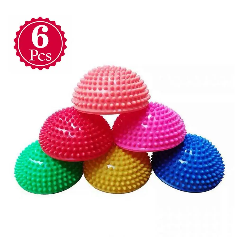 

6PCS Balance Pods Set Stability Training Equipment Fitness Domes for Sports Foot Massage