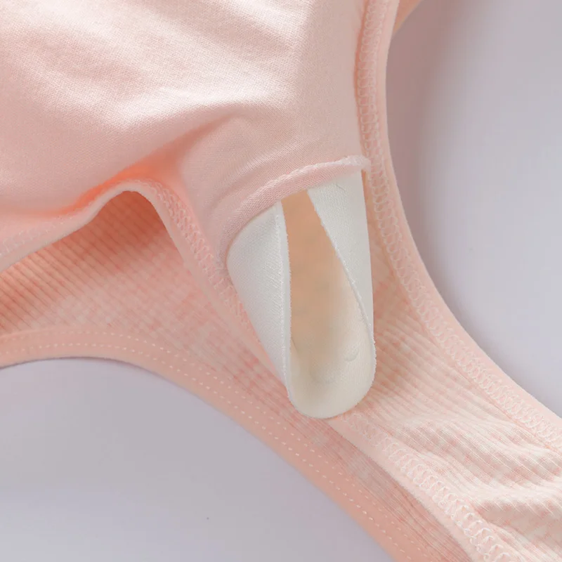 3 шт./лот бюстгальтер для девочек Хлопковый детский спортивный из дышащей ткани