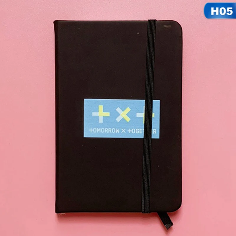 1 шт. KPOP IZONE TXT TWICE Blackpink SEVENTEEN GOT7 Дневник Блокнот канцелярские книги блокноты памятки принадлежности для ноутбуков вентилятор подарок - Цвет: H05