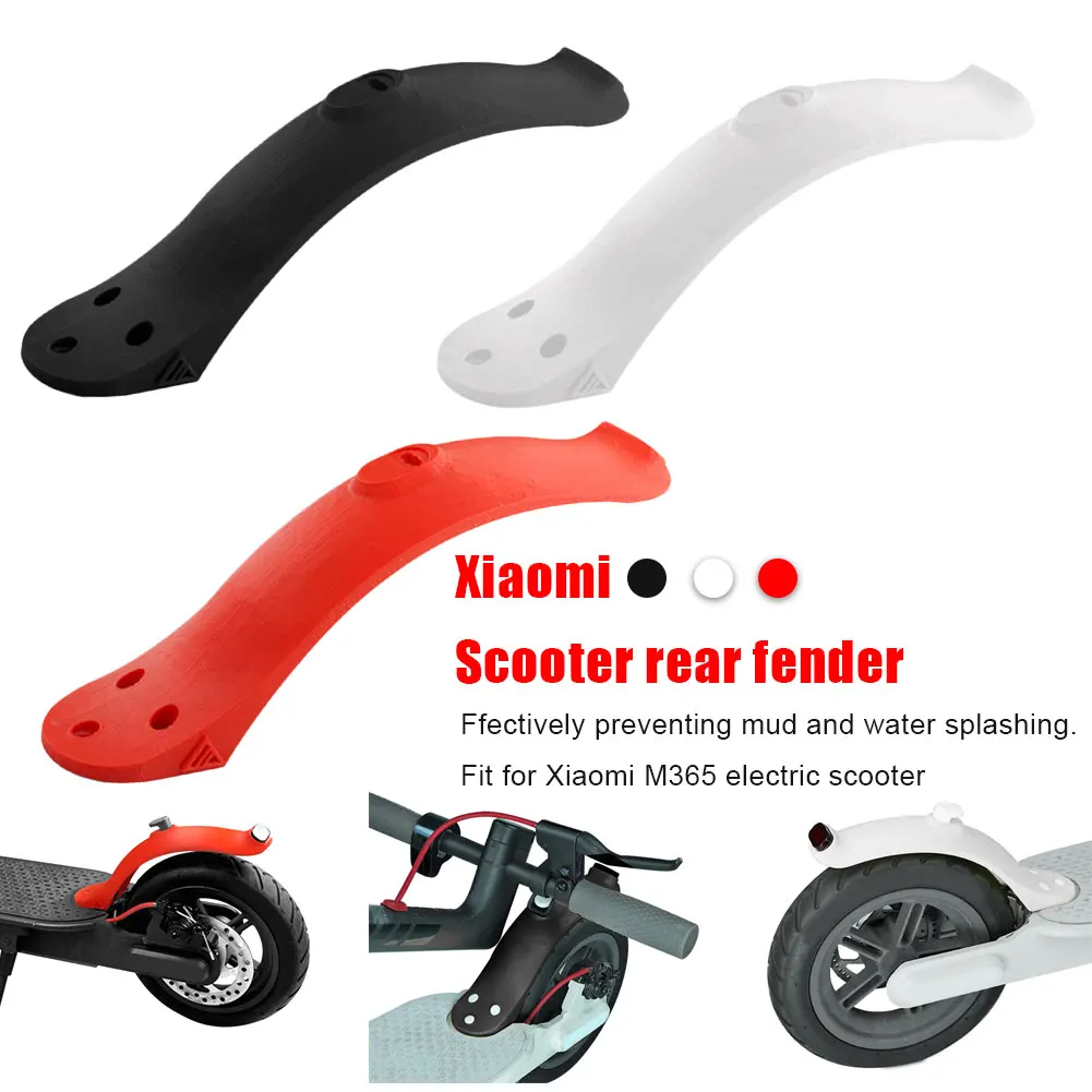 

Ducktail Mudguard Rear Tire Rear Fender Scooter Wings Rear Mud Guard Support Protection for Xiaomi Mijia m365 Splash Fender