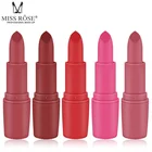Профессиональный набор для макияжа Miss Rose, 25 цветов, прочная водостойкая помада, косметика, красота, матовая помада, сексуальная помада,