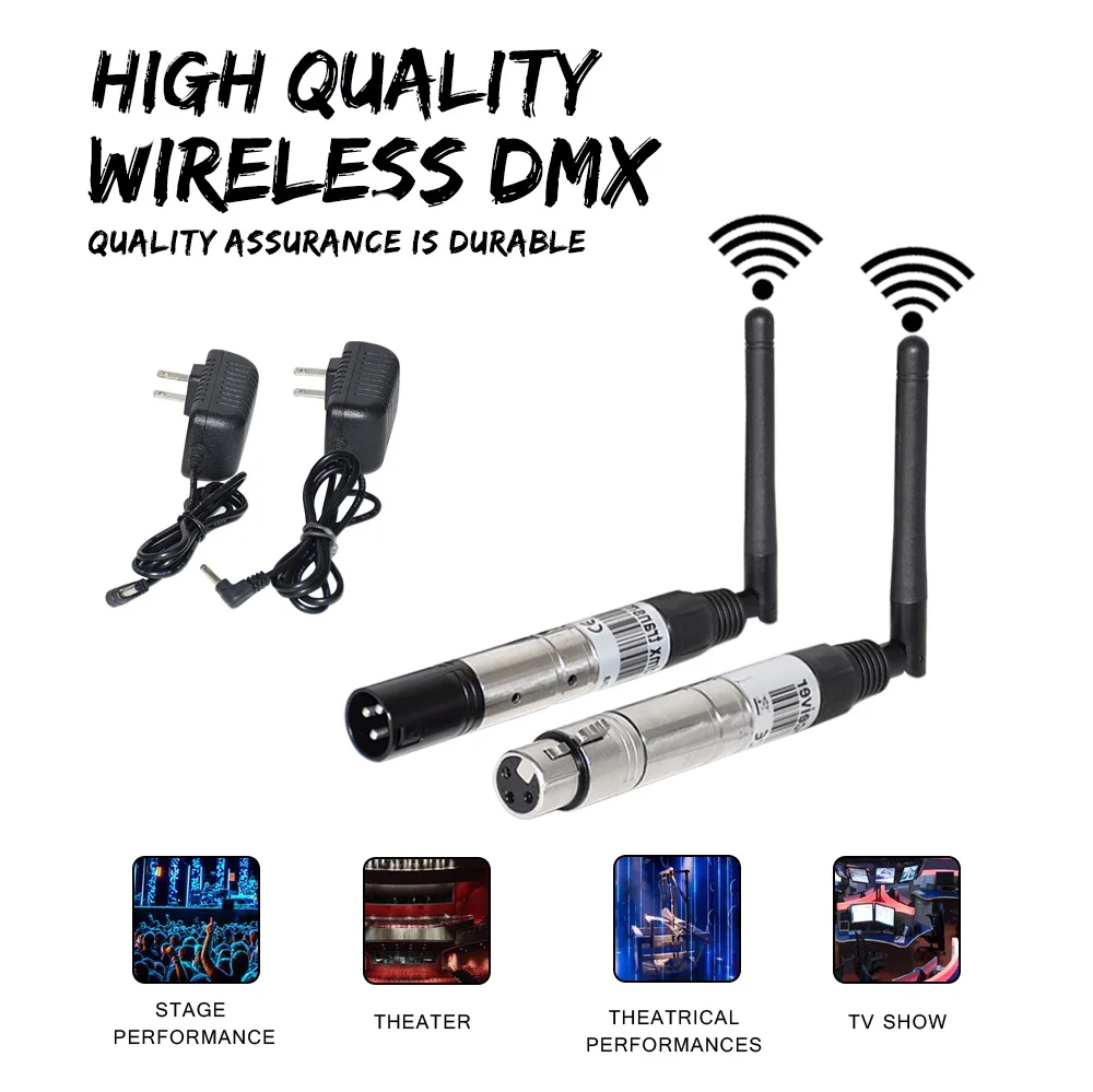 2 4G беспроводной Dmx512 передатчик для управления 500 м Dj Dmx приемник Беспроводная