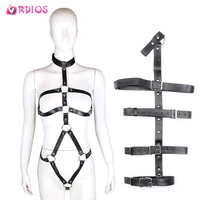 sex erotic accessories pu leather sexy underwear women men sex product bdsm bondage backhand binding sexy clothes sexy lingerie