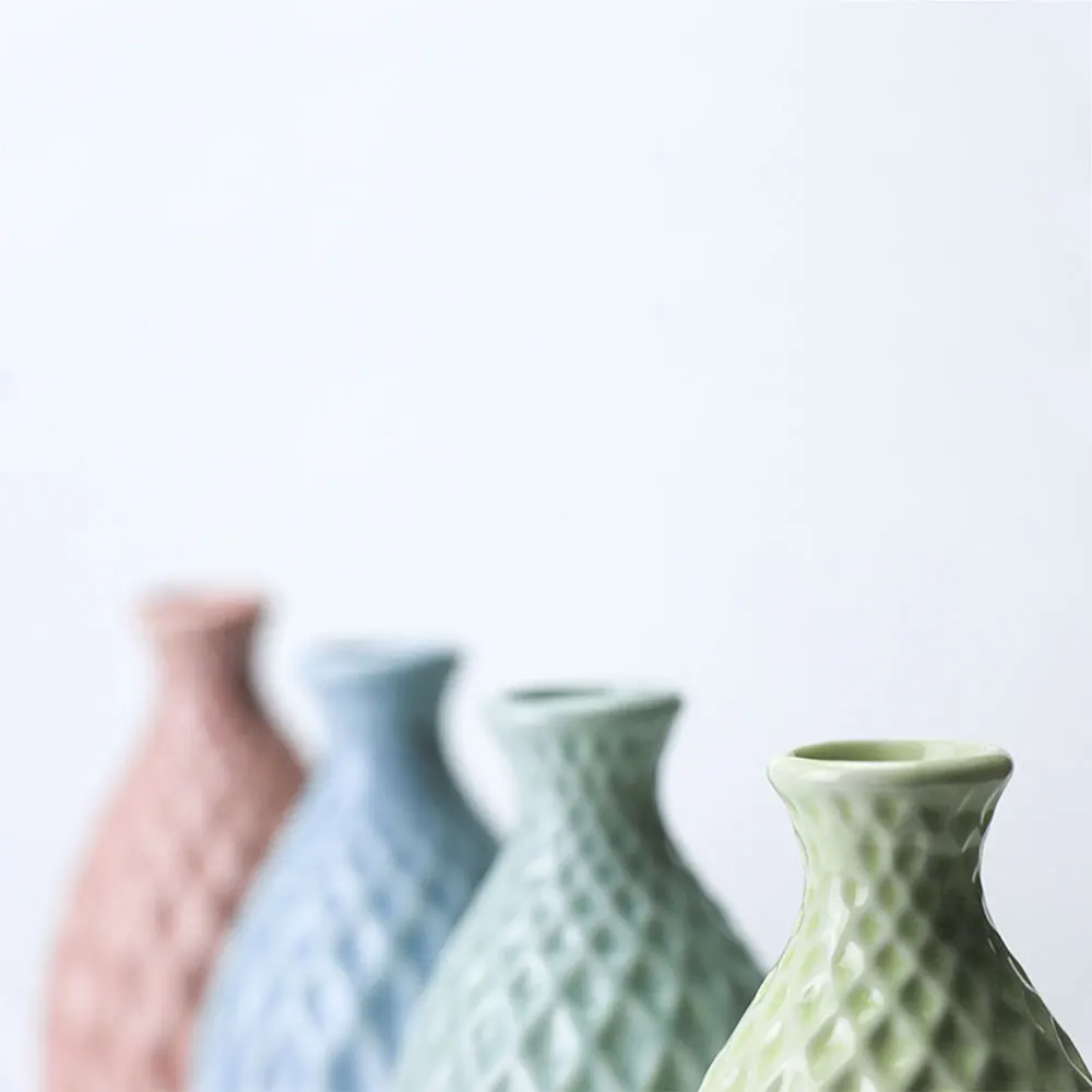 Ваза с цветами настольное украшение из ПЭ для дома и офиса свадебное