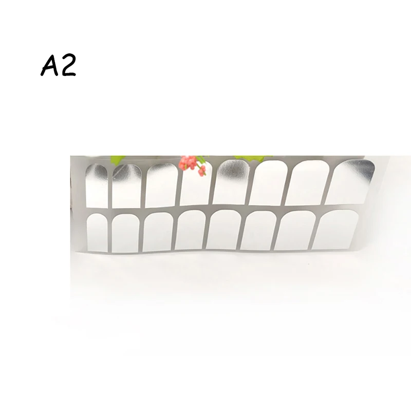 2 комплекта смешанный дизайн новый набор наклеек для дизайна ногтей Черная