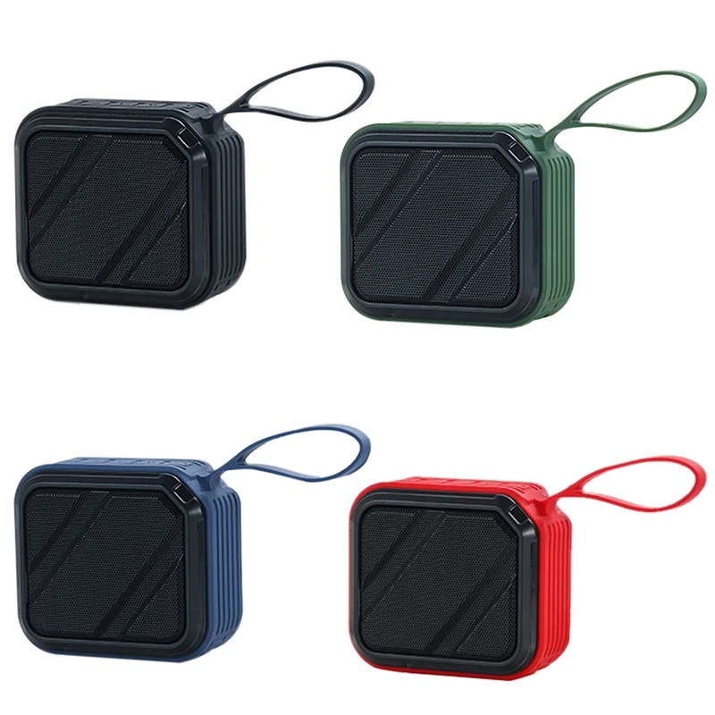 

Portable Wireless Bluetooth Speaker Mini Outdoor Music Loudspeaker Stereo Subwoofer Audio Player Support FM TFCard