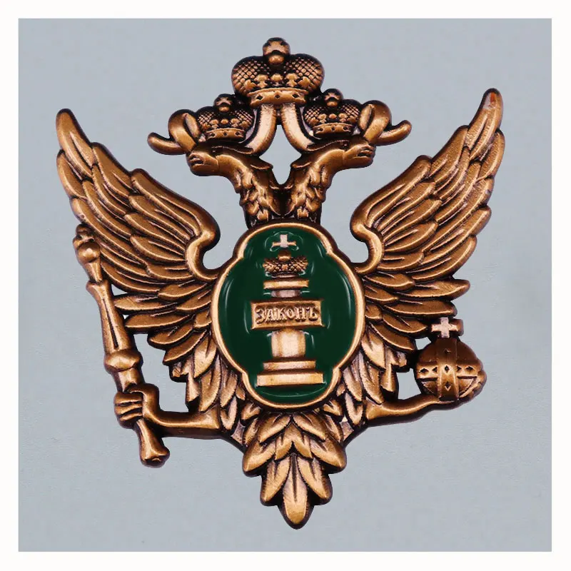 Ministry of justice of the Russian Federation Sign Badge Originality Lapel Brooch Denim Jacket Backpack Pin Decoration