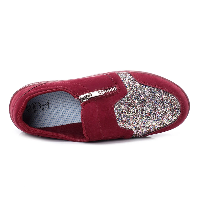 Женские кроссовки на танкетке брендовая спортивная обувь стройнящие