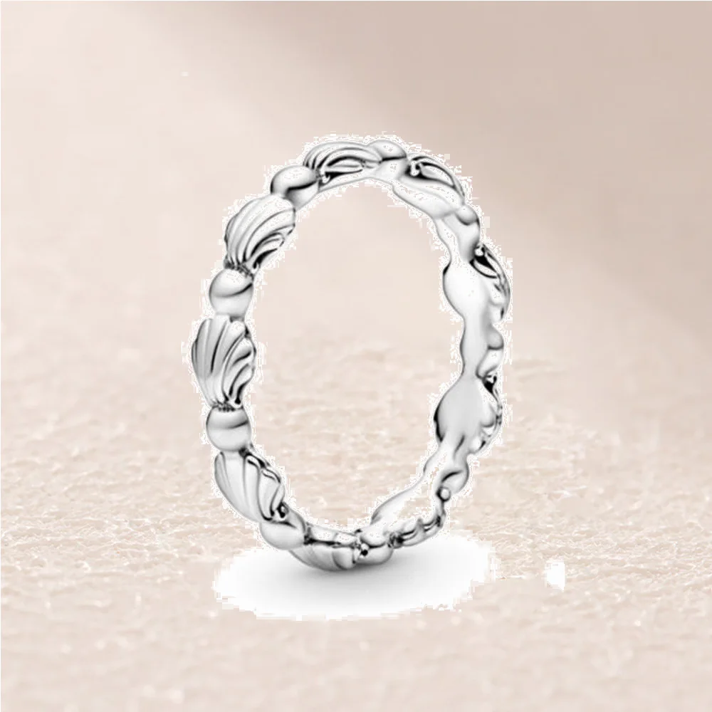 

198943C00Beaded Seashell Band Ring