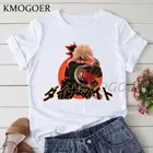 Новые женские футболки с героями мультфильмов моя геройская Академия Deku Midoriya Izuku Bakugou летние женские футболки Harajuku Ullzang