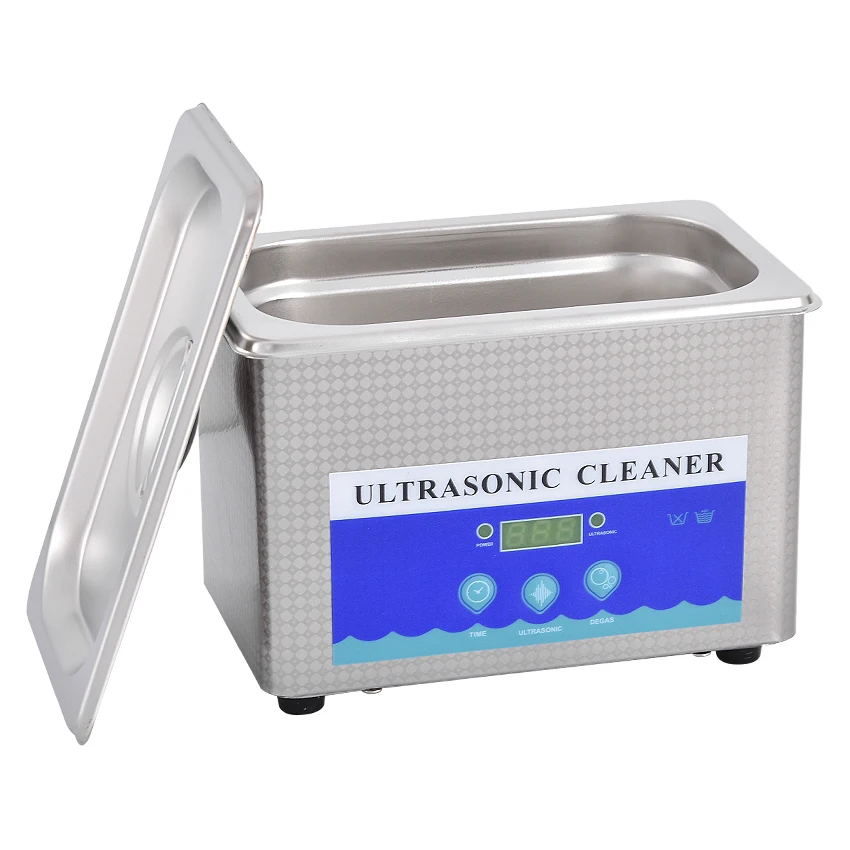 Ультразвуковой Цифровой Очиститель Из Нержавеющей Стали 0 8Л для ювелирных