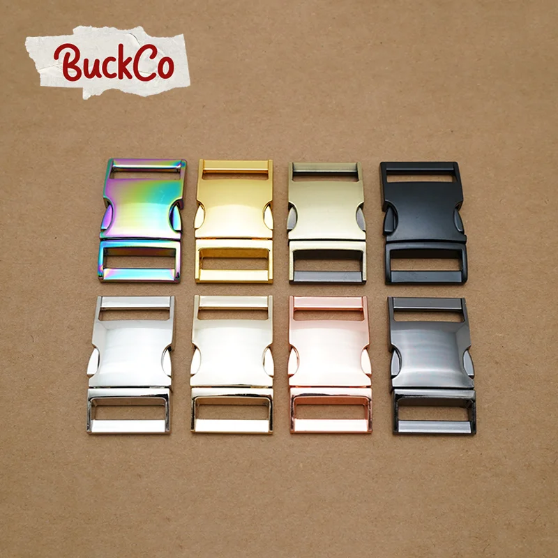 20pcs/lot 25mm side release metal buckle high quality DIY dog collars strapping bags parts durable security 8 colours | Дом и сад