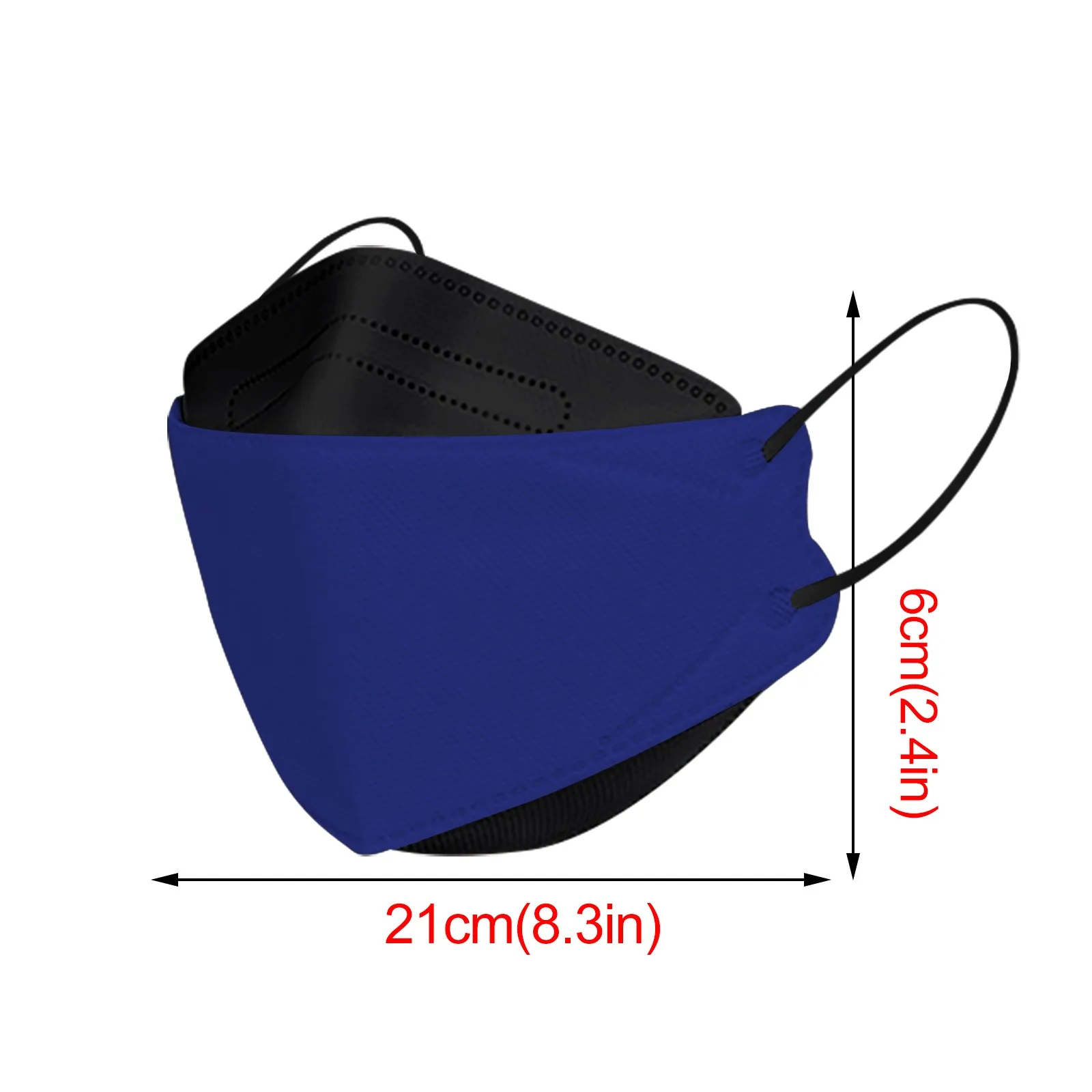 

10PCS Patchwork Printed Fish Mask Adult Outdoor Non Woven Mascarillas Reutilizable Protective Mask Masque Unisex Mascarilla