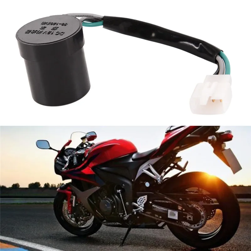 

1pc Blinker Turn Signal Flasher/Relay Round 12V 3Wire Scooter 50cc 125cc 150cc 250cc Accessories