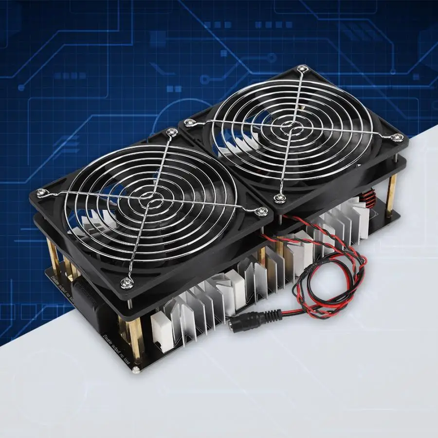 Высокочастотный индукционный нагреватель звс 12 V-48 V 2500W высокочастотный Модуль