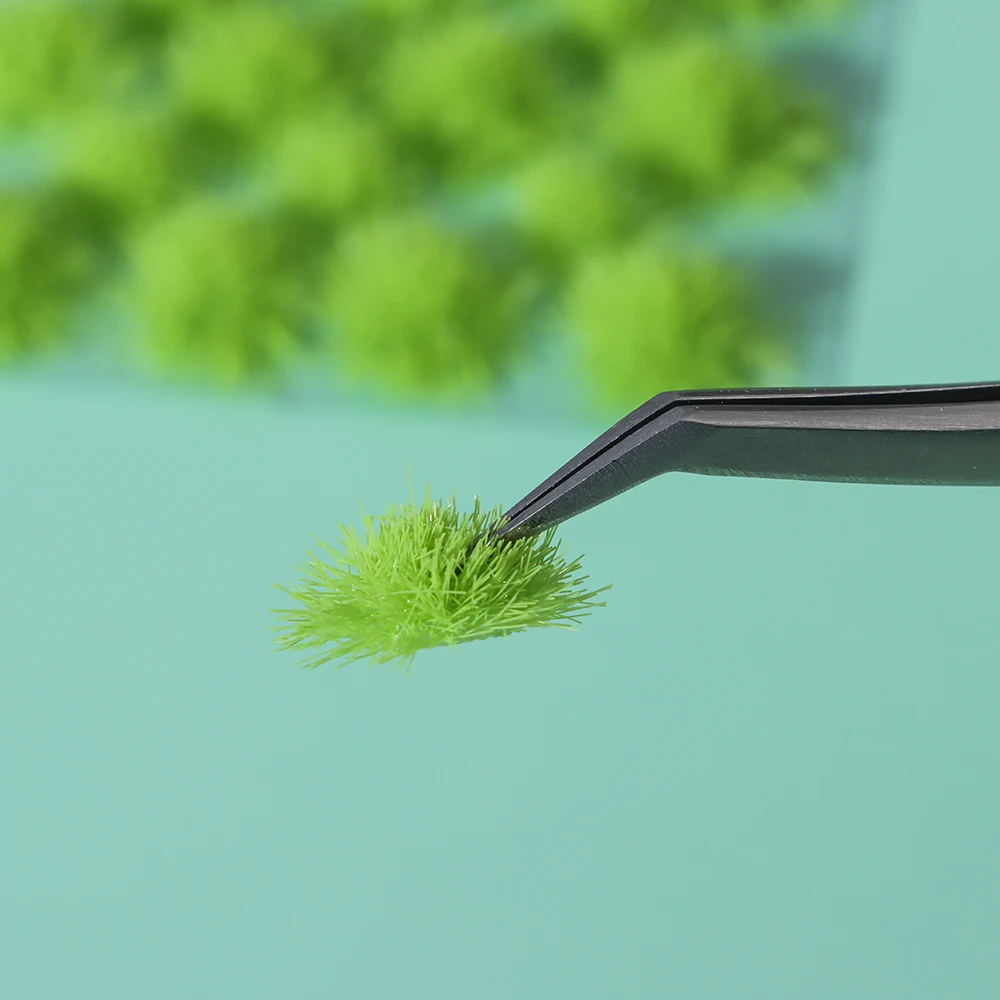39/50PCS 5mm Simulation Model Sand Scene DIY Material Artificial Grass Tufts Miniature Bushes Plant Cluster Scenery Modeli | Дом и сад
