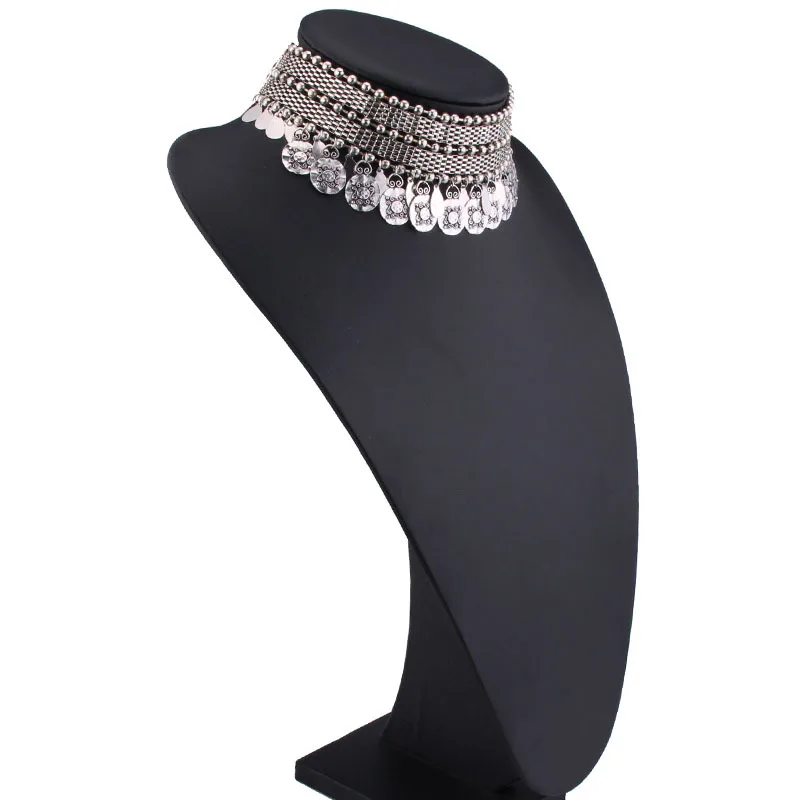 Винтажное ожерелье HYSECMAO с монетами в стиле бохо для женщин ожерелья и подвески