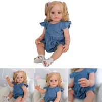55cm reborn toddler girl doll sue sue full body silicone waterproof bathy toy hand detailed paint with 3d look visible veins