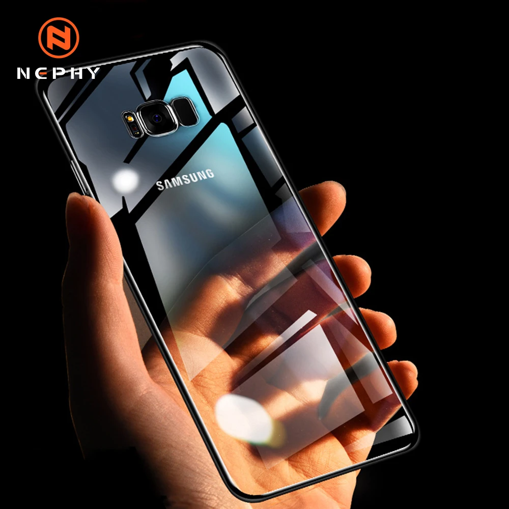 Мягкий силиконовый прозрачный мобильный телефон чехол для Samsung Galaxy S8 S9 S10 Plus E Note 8 9