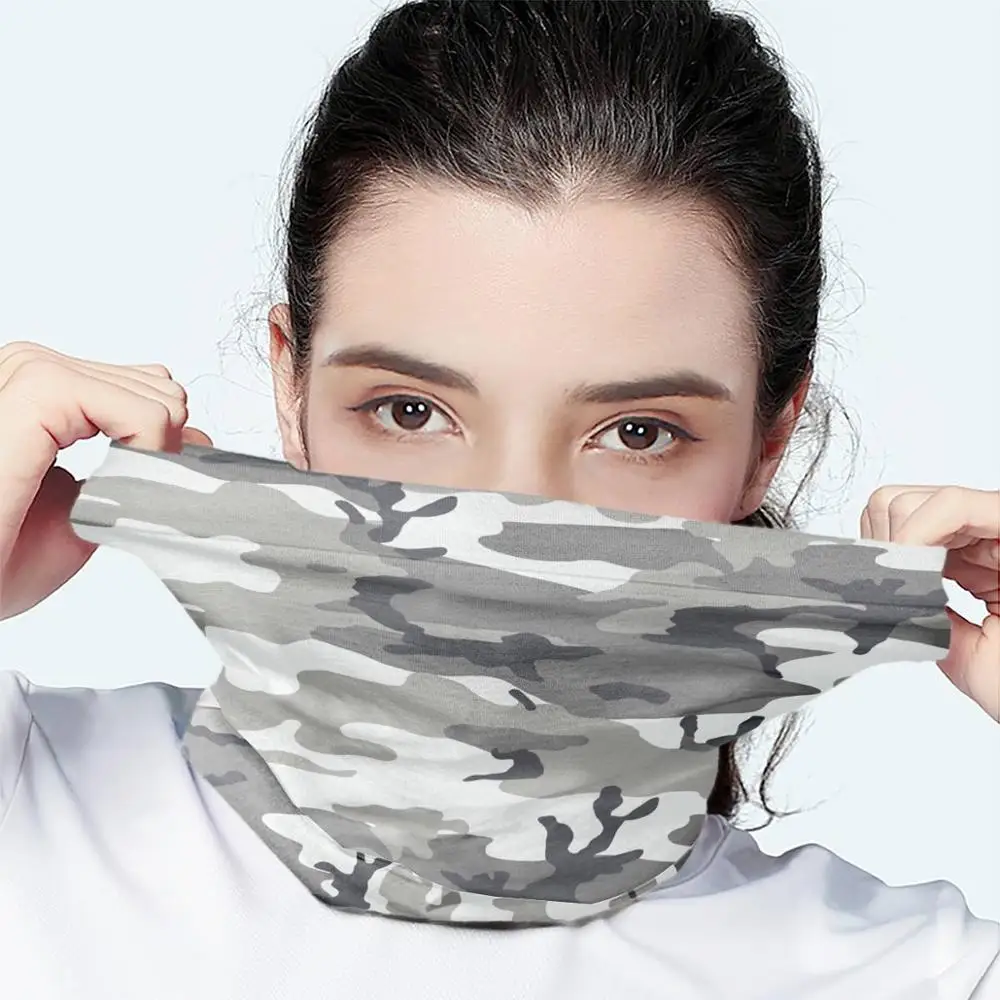 Off white камуфляж пользовательский шаблон Велоспорт Мотоцикл головной платок шеи