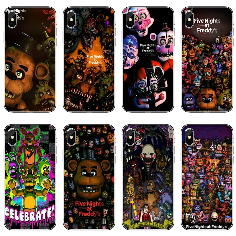 Чехол для телефона из ТПУ Полная группа FNAF Samsung Galaxy M30 A70 A60 A50 A40 A30 A10 A9 A8 A6 J8 J4 J6 Prime Plus