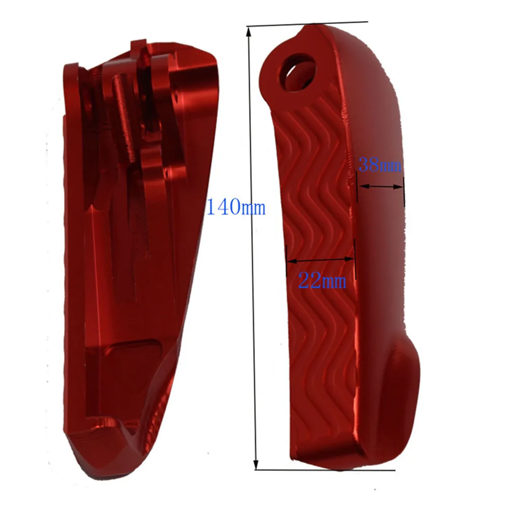 Мотоцикл Мотор велосипед Складные Подножки задние Педали Набор деталей для VESPA