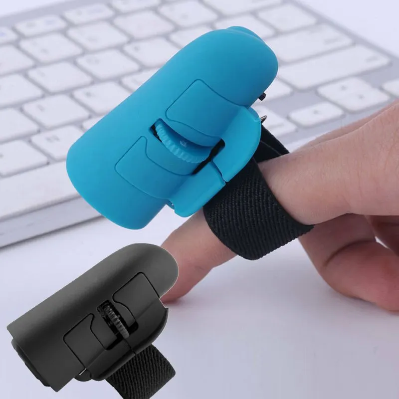 2 4 GHz 1200 точек/дюйм USB беспроводной палец кольца оптическая мышь для ПК ноутбука