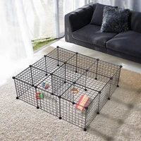 diy pet fences dog cage playpen foldable pet playpen animal bird rabbit guinea pig iron fence puppy kennel exercise training