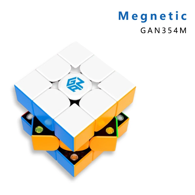 Gan 354 M V2 3x3x3 магический Магнитный куб с магнитной закручивающейся головкой