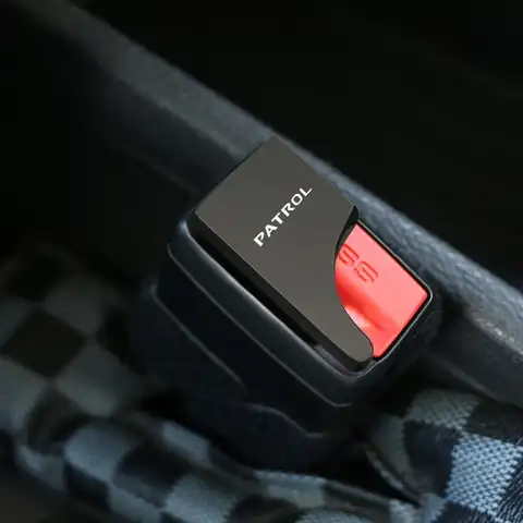 1 шт. Скрытая автомобильный ремень безопасности пряжка зажим для Nissan Patrol Y60 Y61 Y62 аксессуары