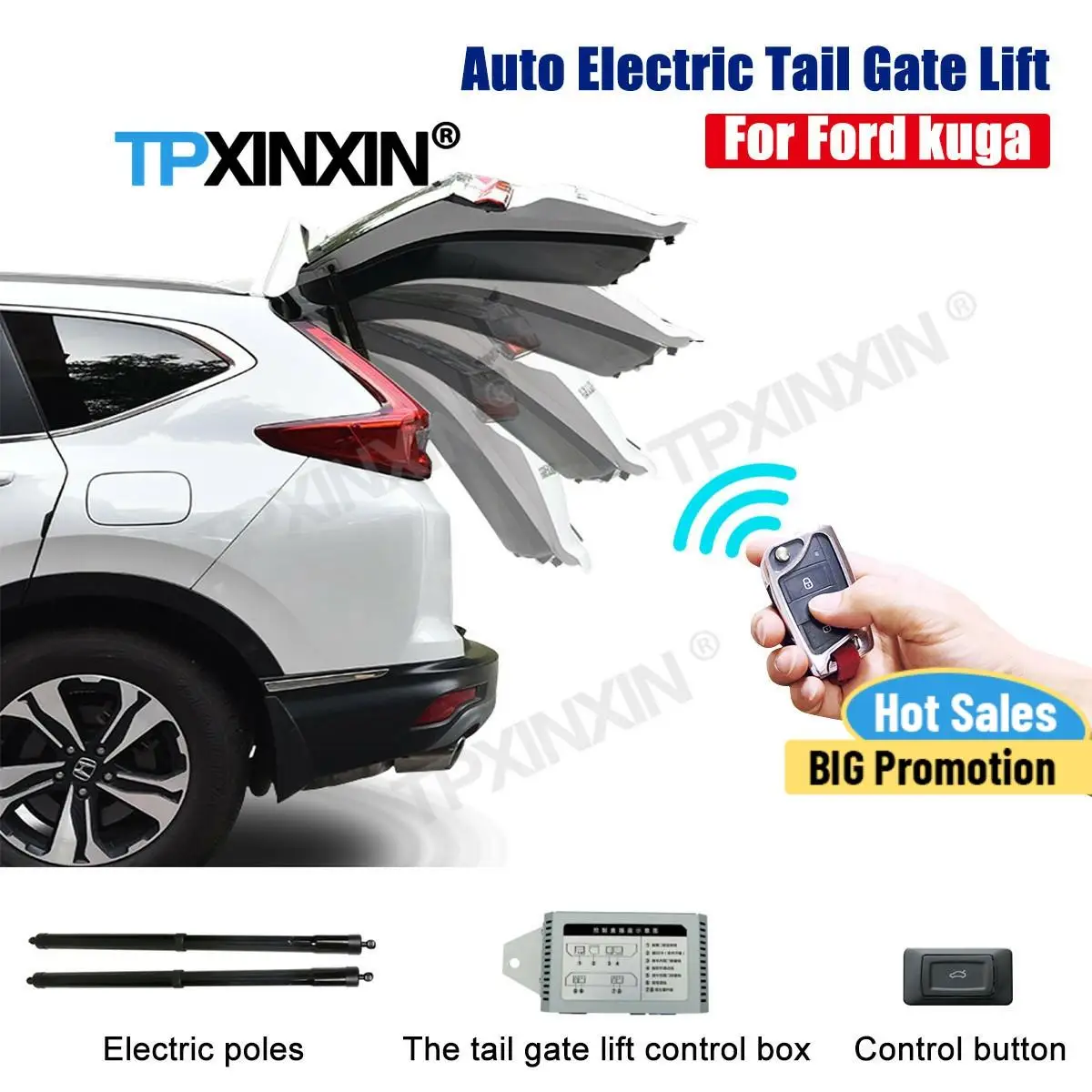 Günstig Carplay Auto Radio Empfänger Teyes Kassette Recorder Wireless Android Für Ford Kuga 2017 Mit Fernbedienung GPS Player Audio Einheit