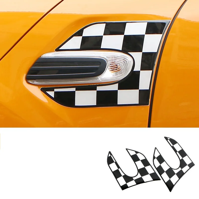 3D наклейка на боковую пластину автомобиля с принтом Union Jack крыло наклейки для Mini