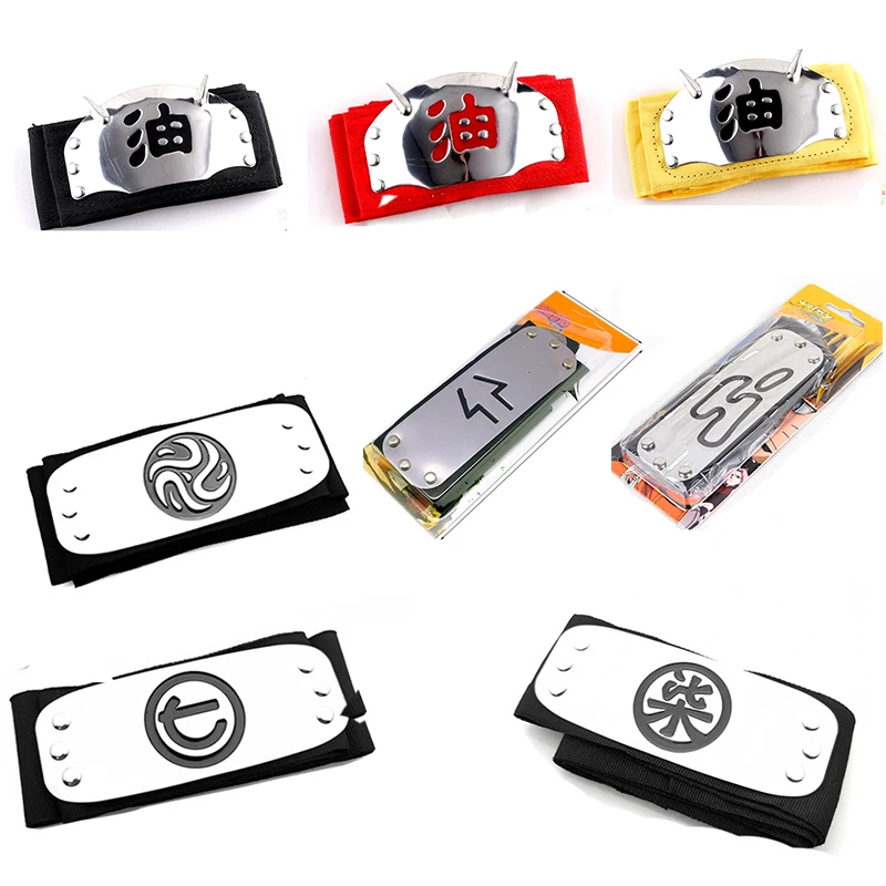 Повязка на голову с рисунком из аниме борото светящийся бандаж для косплея