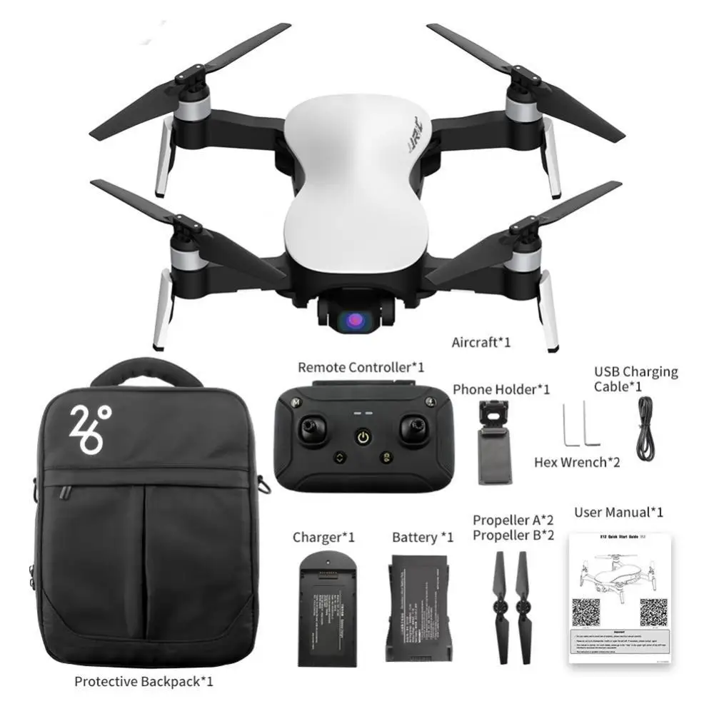 JJRC X12 GPS 4K HD Камера беспилотные летательные аппараты с Wi-Fi FPV 1080p Gimble Camera