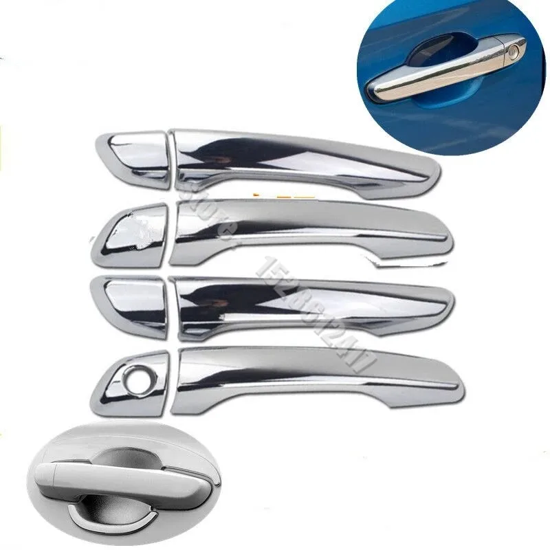 

Car Styling For Hyundai Creta Ix25 2014-2019 Chrome Door Handle Cover Cup Bowl Molding Catch Garnish Overlay Cap